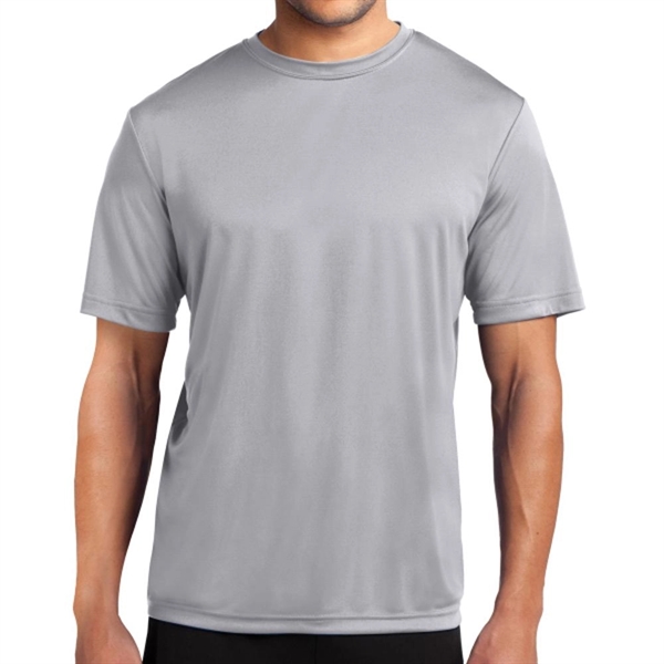 Silver color option for Polyester T Shirt