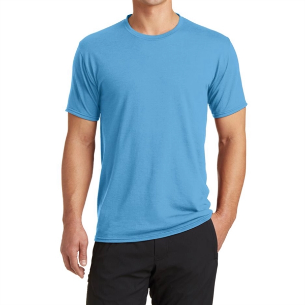 Aquatic Blue color option for Smooth Men's Tee