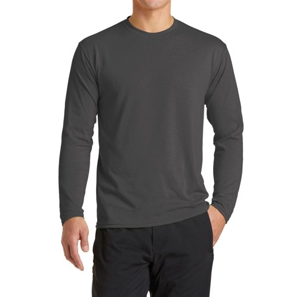 Charcoal color option for Soft Long Sleeve Tee