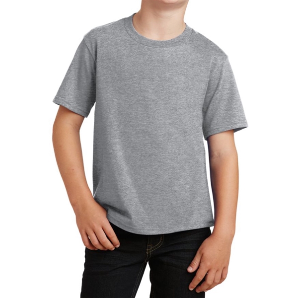 Athletic Heather color option for Volts Youth Tee