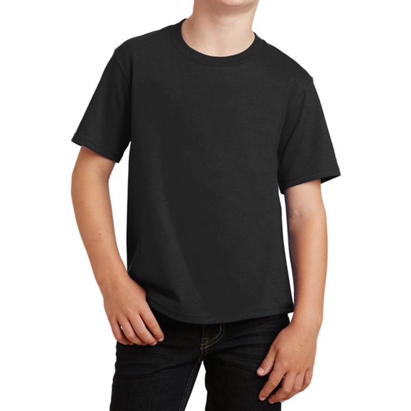 Jet Black color option for Volts Youth Tee