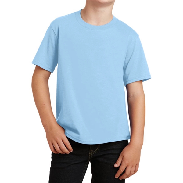 Light Blue color option for Volts Youth Tee