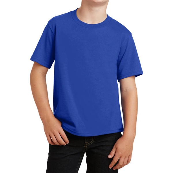 True Royal color option for Volts Youth Tee