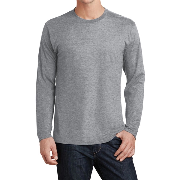 Athletic Heather color option for Centina Long Sleeve Trendy Tee