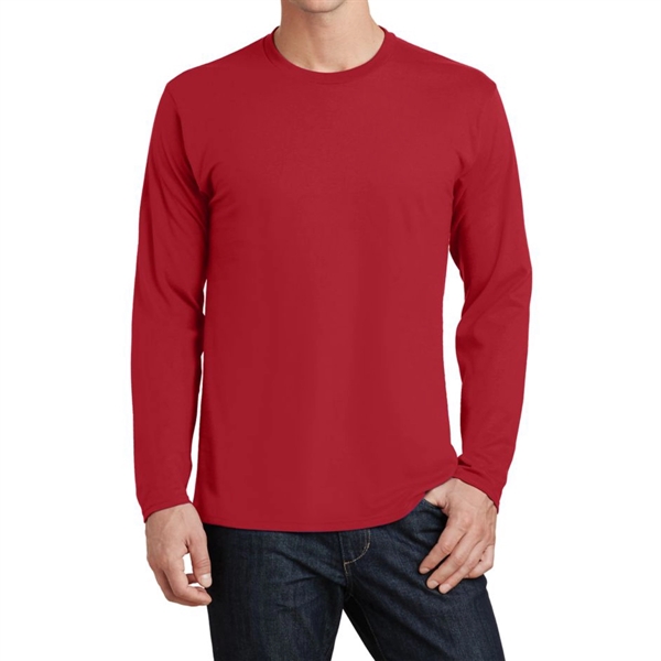 Team Cardinal color option for Centina Long Sleeve Trendy Tee