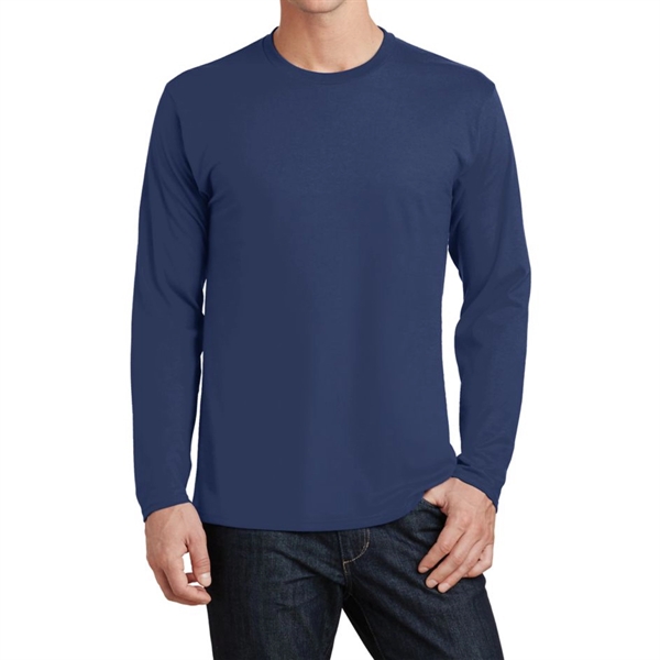 Team Navy color option for Centina Long Sleeve Trendy Tee