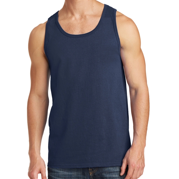 Navy color option for Stylish Tagless Cotton Tank Top