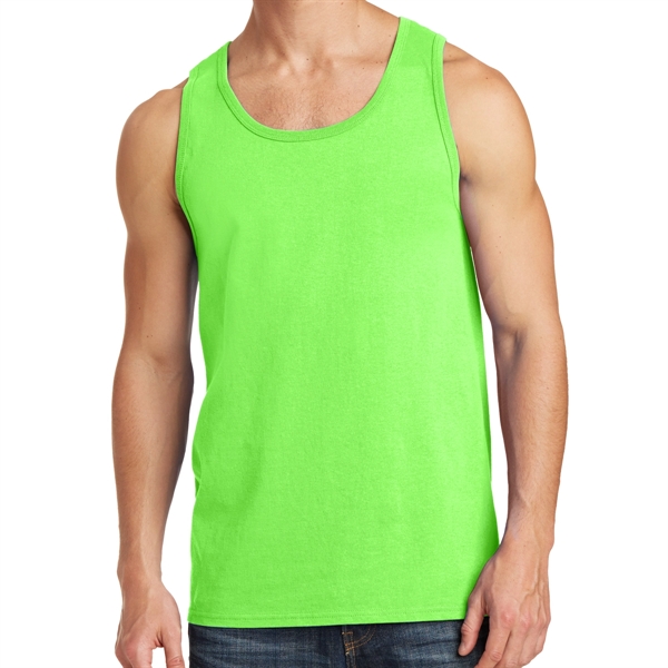 Neon Green color option for Stylish Tagless Cotton Tank Top
