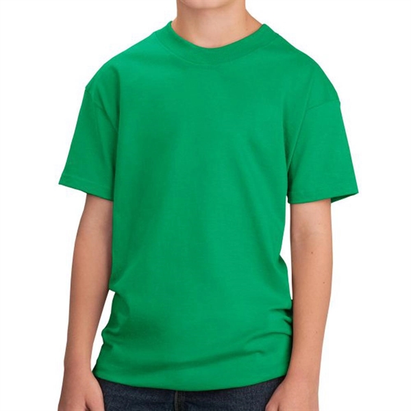 Clover Green color option for Classic Junior Cotton Tee