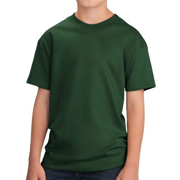 Dark Green color option for Classic Junior Cotton Tee