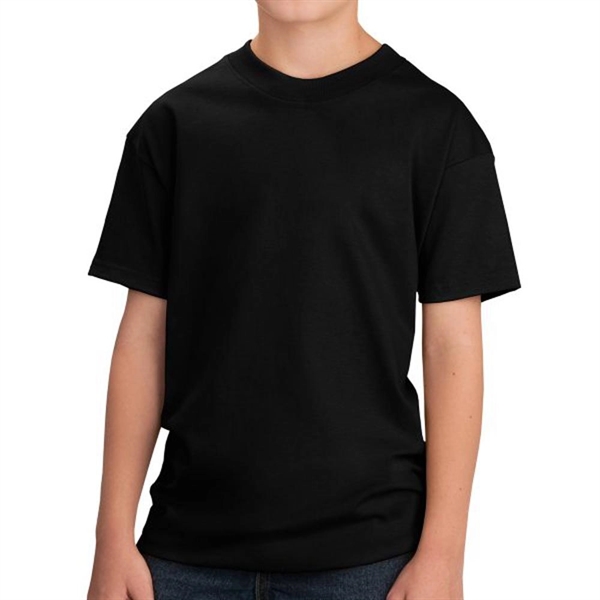 Jet Black color option for Classic Junior Cotton Tee