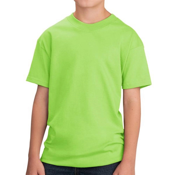 Lime color option for Classic Junior Cotton Tee