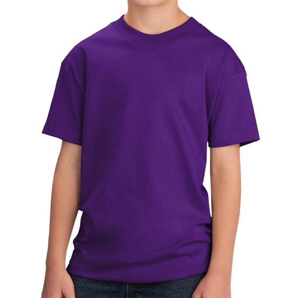 Purple color option for Classic Junior Cotton Tee