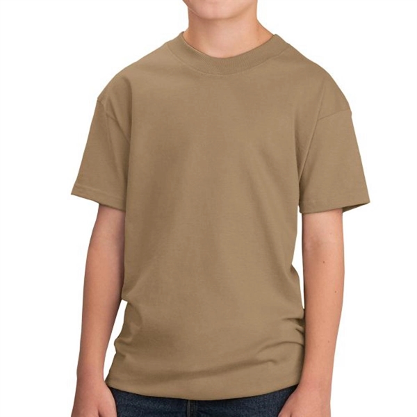 Sand color option for Classic Junior Cotton Tee
