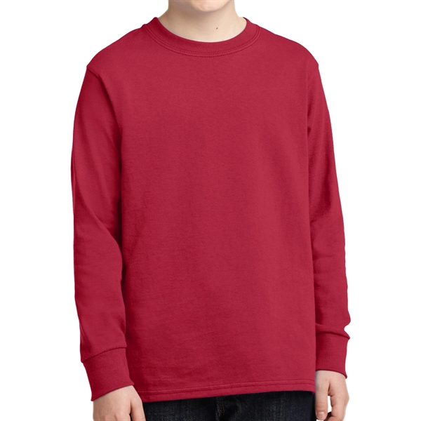 Red color option for Stylish Long Sleeve Cotton Shirt