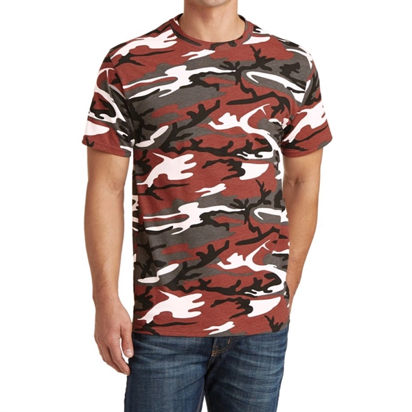 Red Camo color option for Classic Camo Tee
