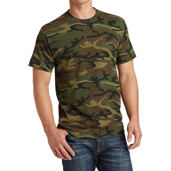 Woodland Blue Camo color option for Classic Camo Tee