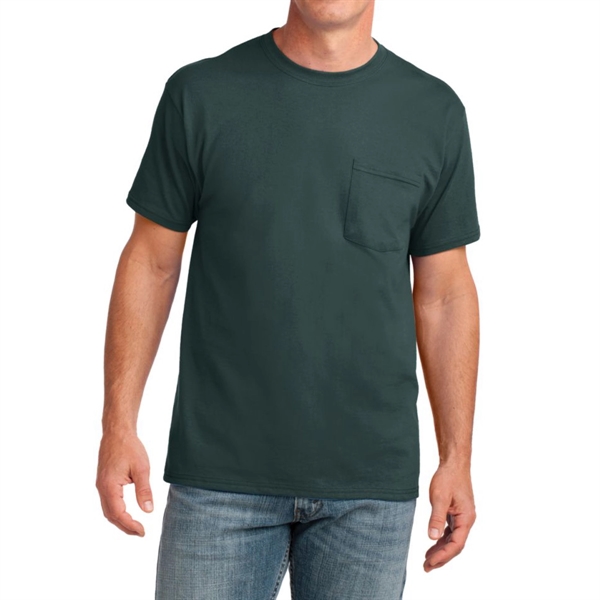 Dark Green color option for Classic Cotton Pocket Tee