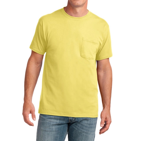 Yellow color option for Classic Cotton Pocket Tee