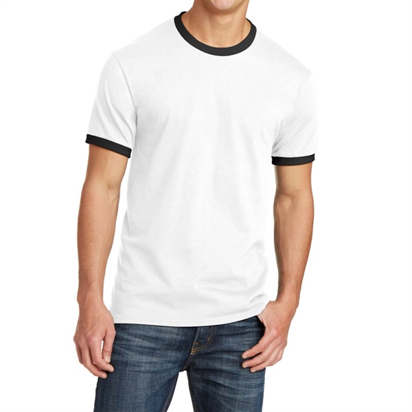 White/Black color option for Classic Ringer Tee