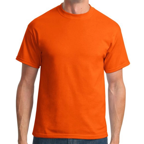 Safety Orange color option for Classic Blended Shirt