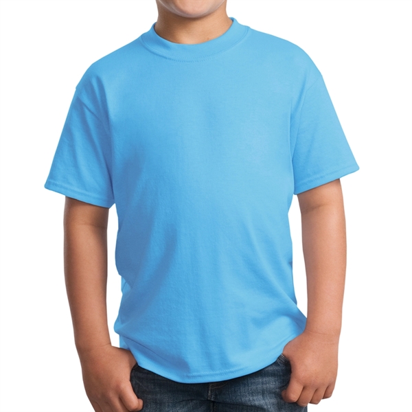 Aquatic Blue color option for Classic Blended T Shirt