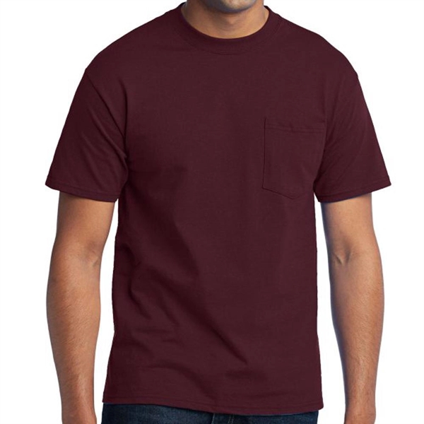 Red color option for Classic Blended Pocket Shirt