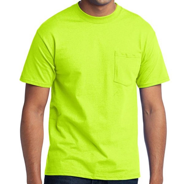 Safety Green color option for Classic Blended Pocket Shirt