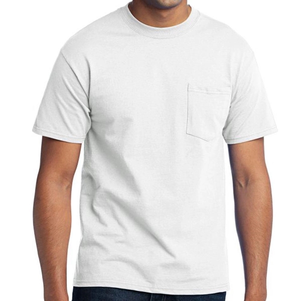 White color option for Classic Blended Pocket Shirt
