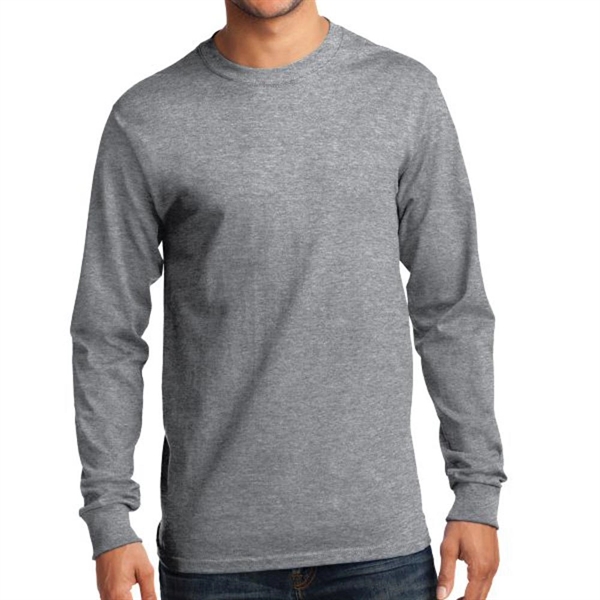 Athletic Heather color option for Everyday Long Sleeve Shirt