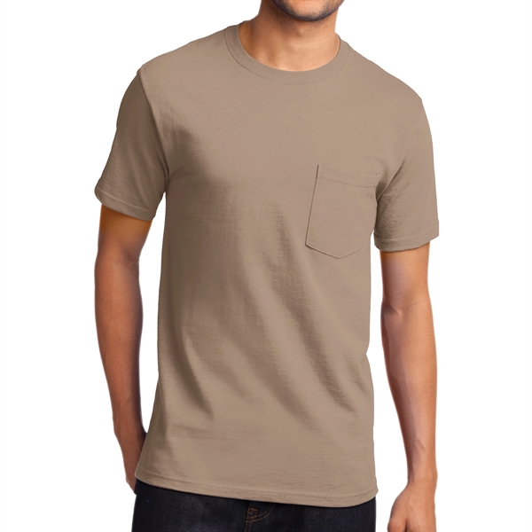 Brown color option for Everyday Long Sleeve Pocket Tee