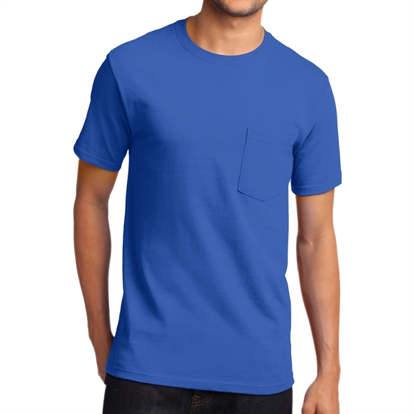 Royal Blue color option for Everyday Long Sleeve Pocket Tee