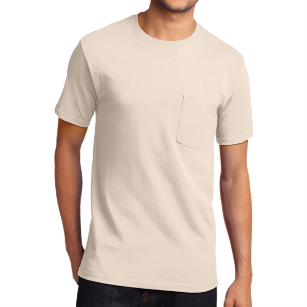 Sand color option for Everyday Long Sleeve Pocket Tee