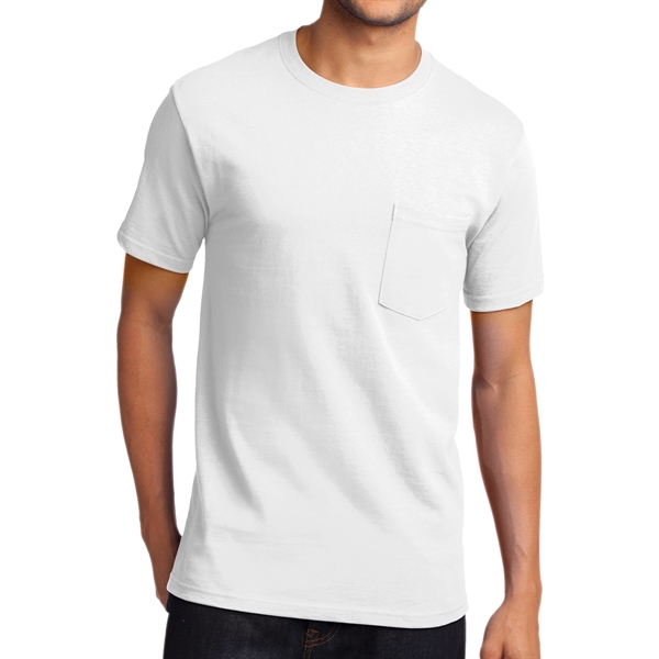 White color option for Everyday Long Sleeve Pocket Tee