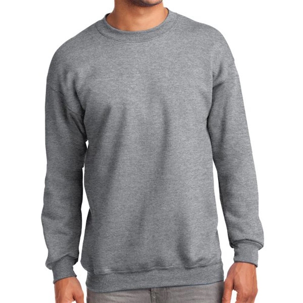 Athletic Heather color option for Classic Crewneck Sweatshirt