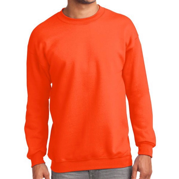Orange color option for Classic Crewneck Sweatshirt