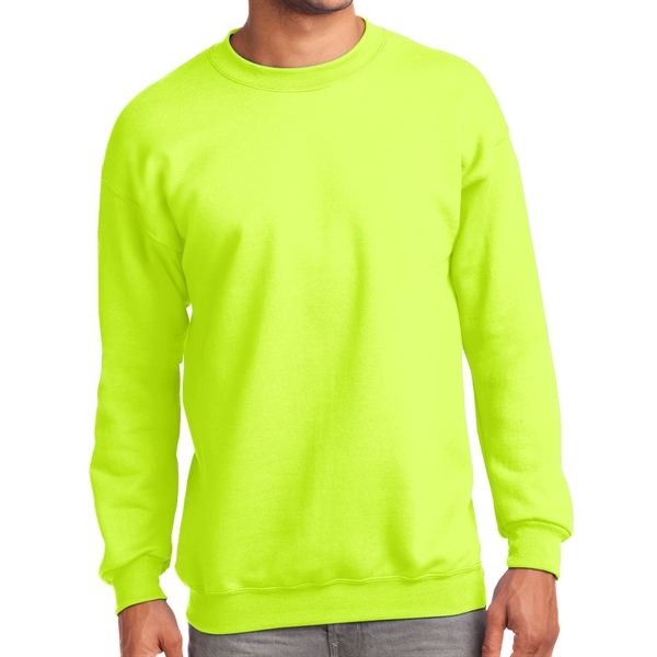 Safety Green color option for Classic Crewneck Sweatshirt