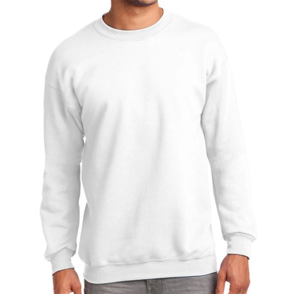 White color option for Classic Crewneck Sweatshirt