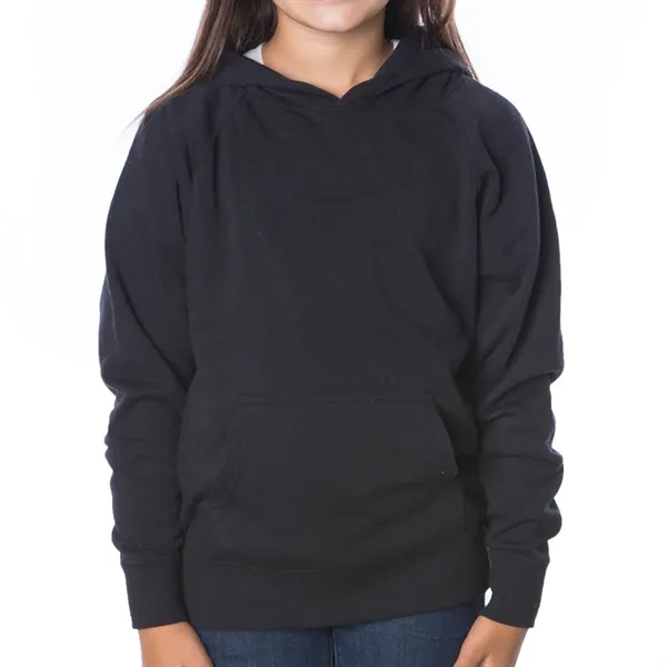 Black color option for Evolution Youth Hooded Sweatshirt