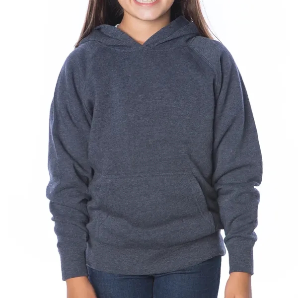 Midnight Navy color option for Evolution Youth Hooded Sweatshirt