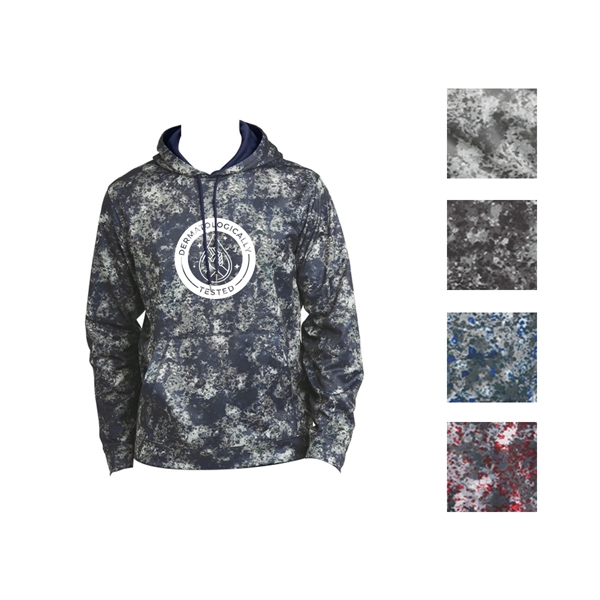 Black color option for Sport Tek® Sport Wick® Mineral Freeze Pullover Hoodie