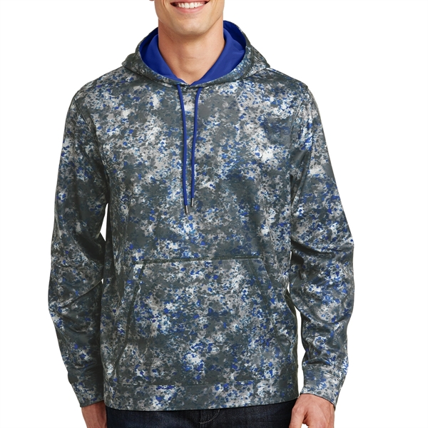 True Royal color option for Sport Tek® Sport Wick® Mineral Freeze Pullover Hoodie