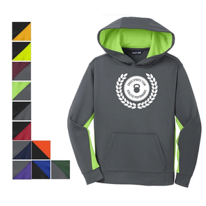 Photo of Colorblock Designed Hooded Sweatshirt