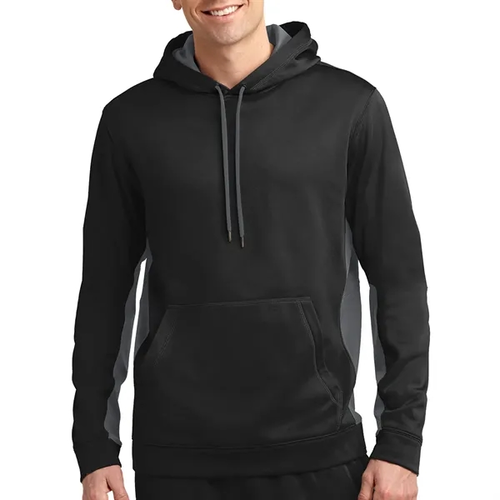 Main photo of Colorblock Designed Hooded Sweatshirt