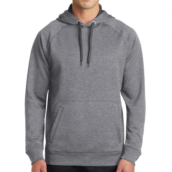 Graphite Heather color option for Sport Tek® Fleeced Hoodie Sweatshirt