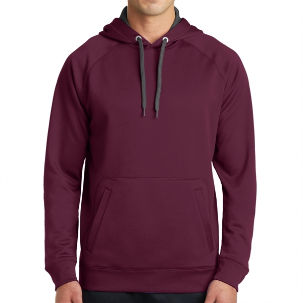 Maroon color option for Sport Tek® Fleeced Hoodie Sweatshirt