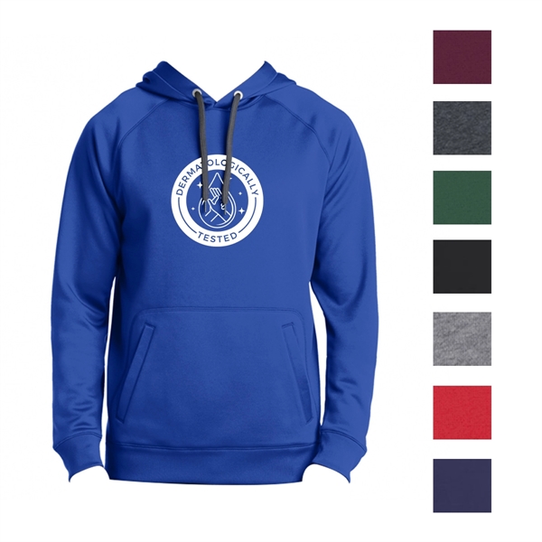 True Royal color option for Sport Tek® Fleeced Hoodie Sweatshirt