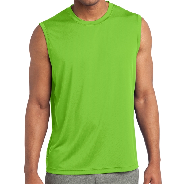 Lime Shock color option for Armless Lifestyle Tee