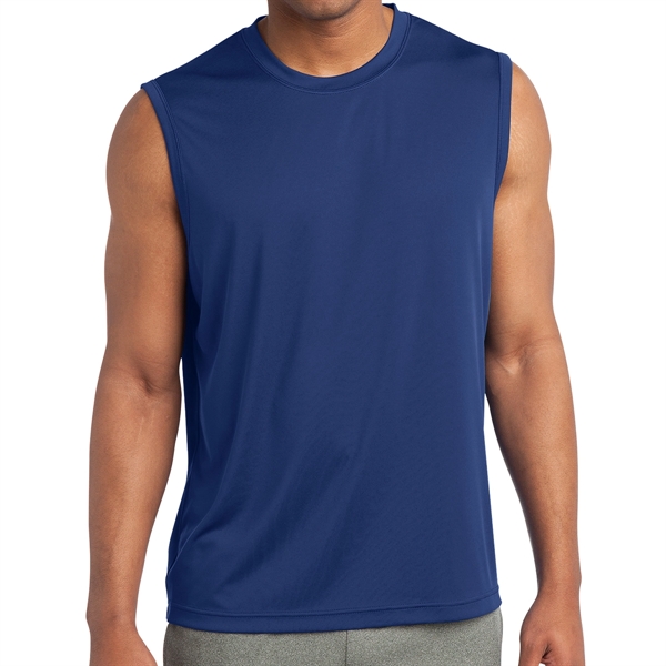 True Royal color option for Armless Lifestyle Tee