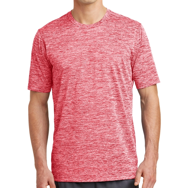 Deep Red Electric color option for Expression Polyester T Shirt